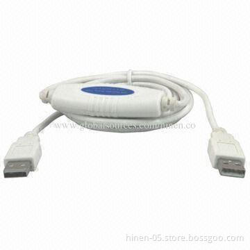 USB Multimedia Sharing Cable, PC to TV/PC to PC, Supports CD-ROM/CD-RW, Auto-run Feature